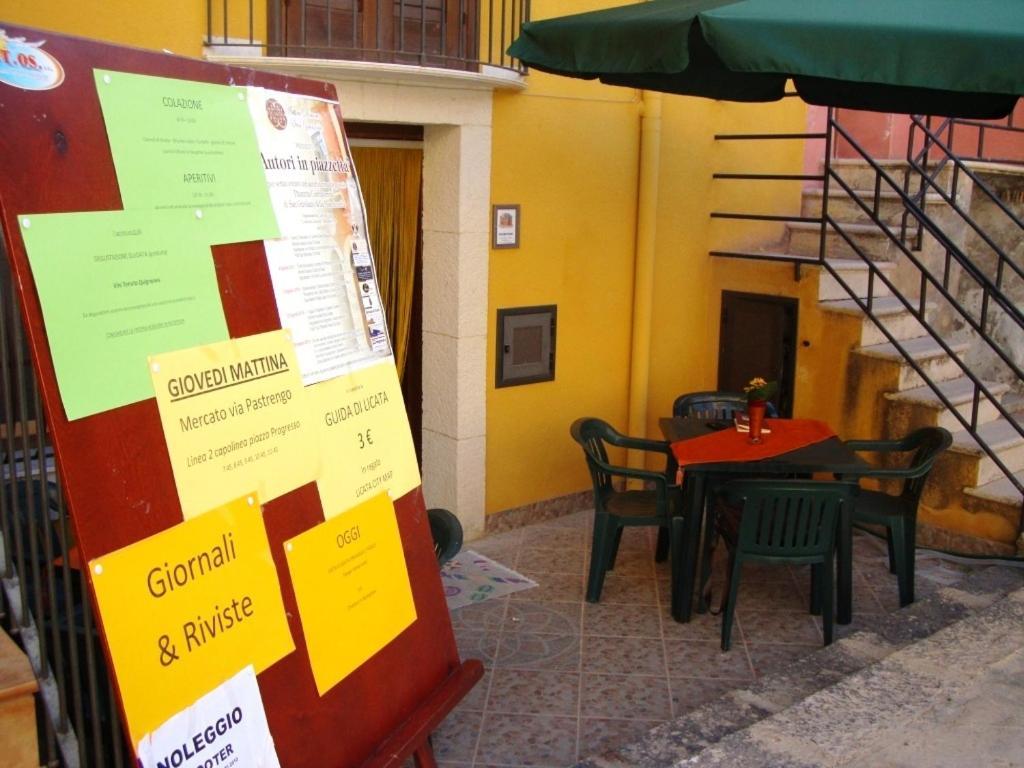 Case Albergo Al Cortiletto Licata Exteriör bild